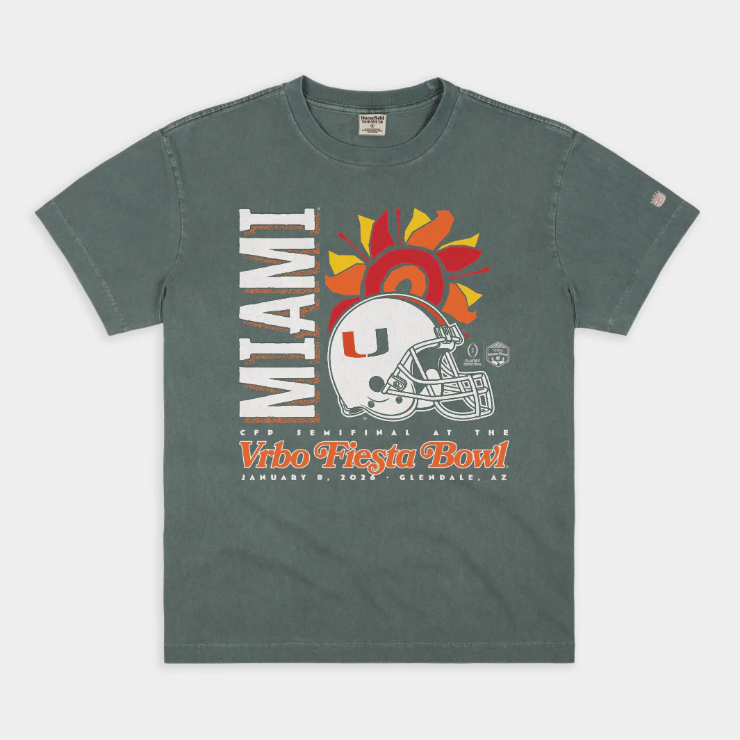 Miami 2026 Fiesta Bowl Heavyweight Tee