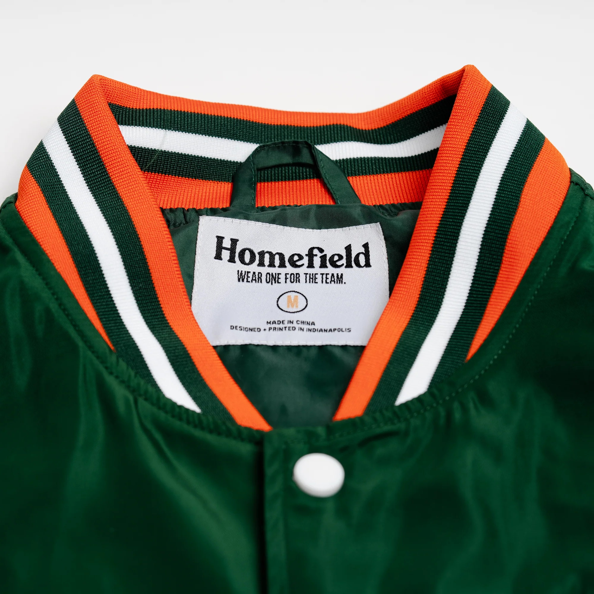 Miami Hurricanes Retro Sebastian Bomber Jacket - Image 4