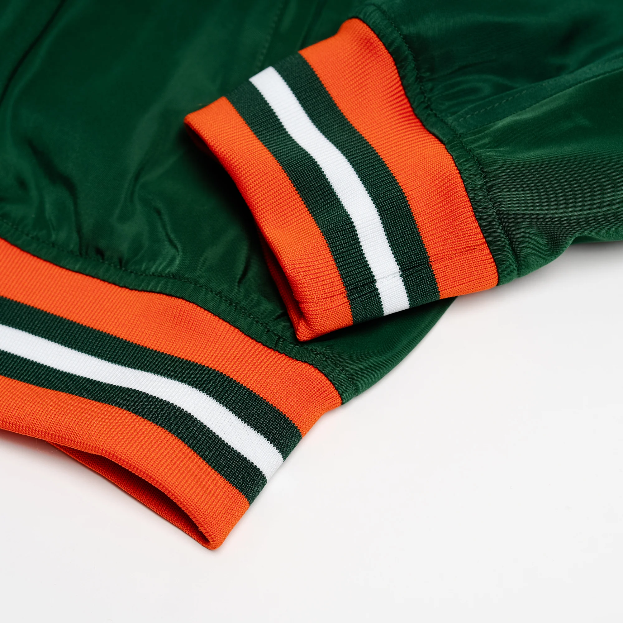 Miami Hurricanes Retro Sebastian Bomber Jacket - Image 6