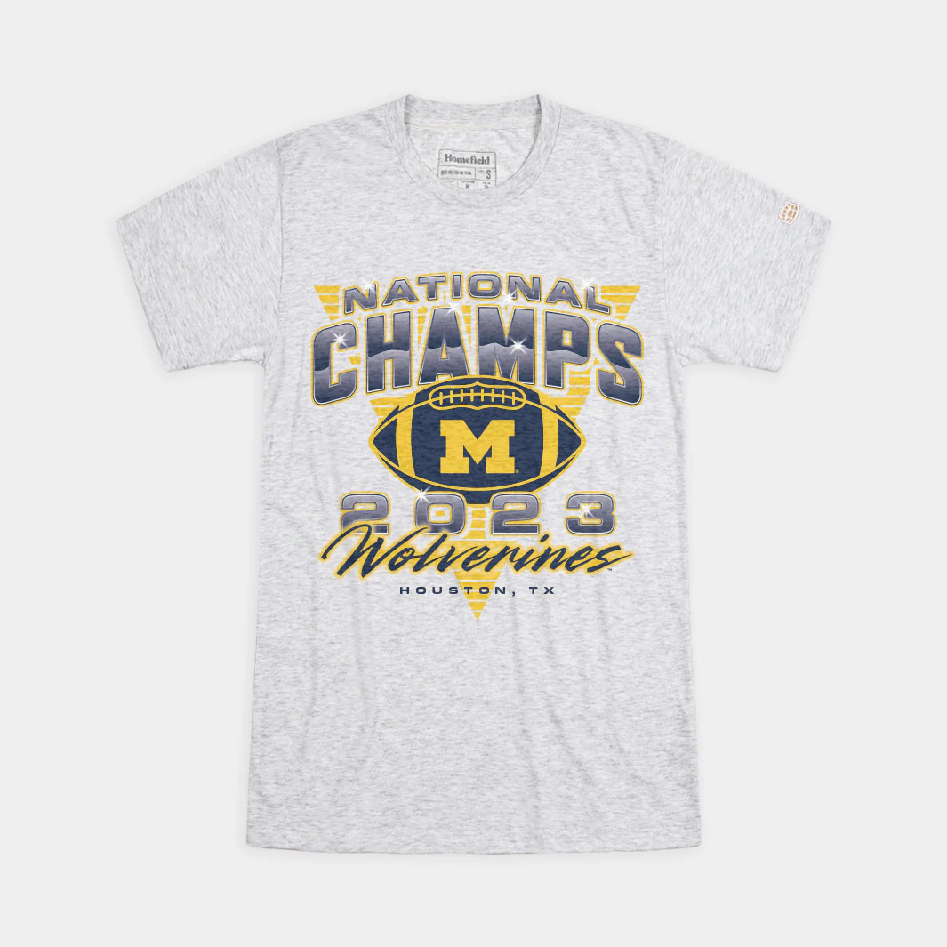 Michigan 2023 Football National Champions Tee