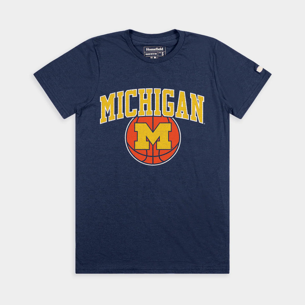 Michigan Basketball Tee