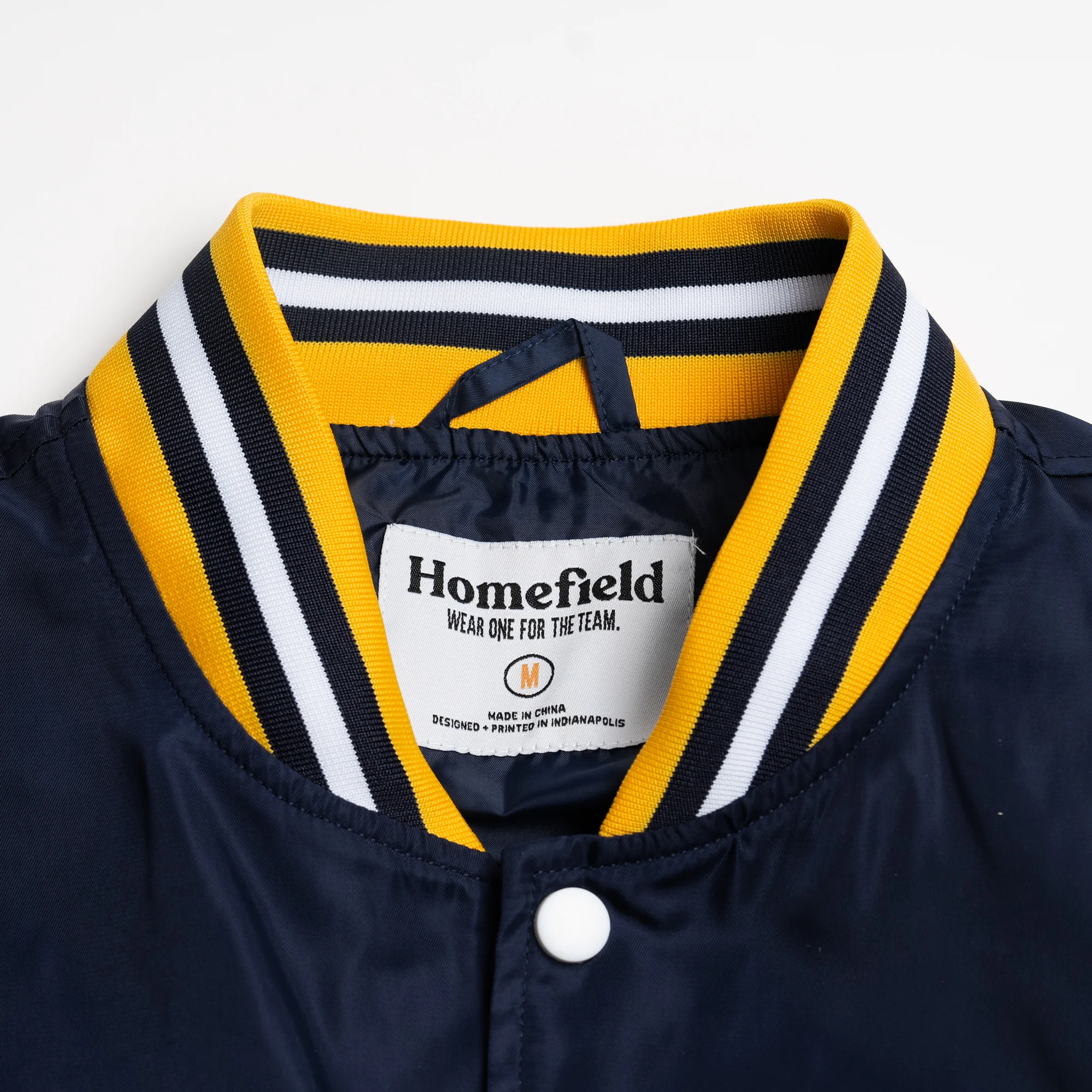 Michigan Sailor Hat Wolverine Bomber Jacket - Image 4