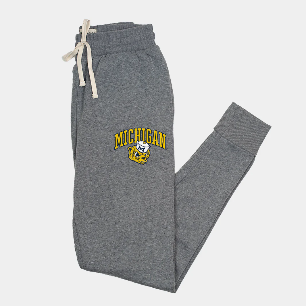 Michigan Wolverine Slim-Fit Joggers