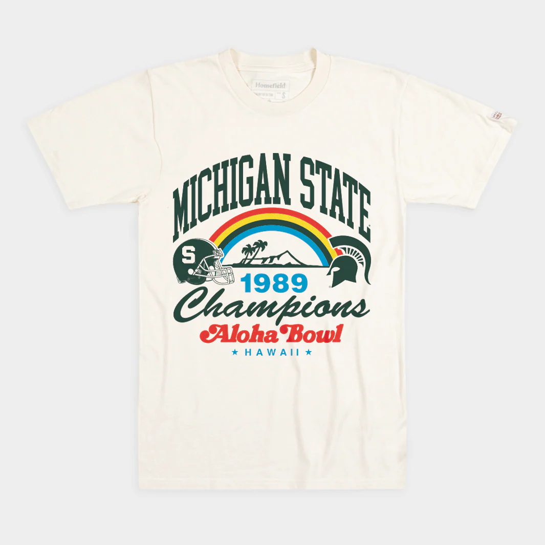Michigan State 1989 Aloha Bowl Champions Tee