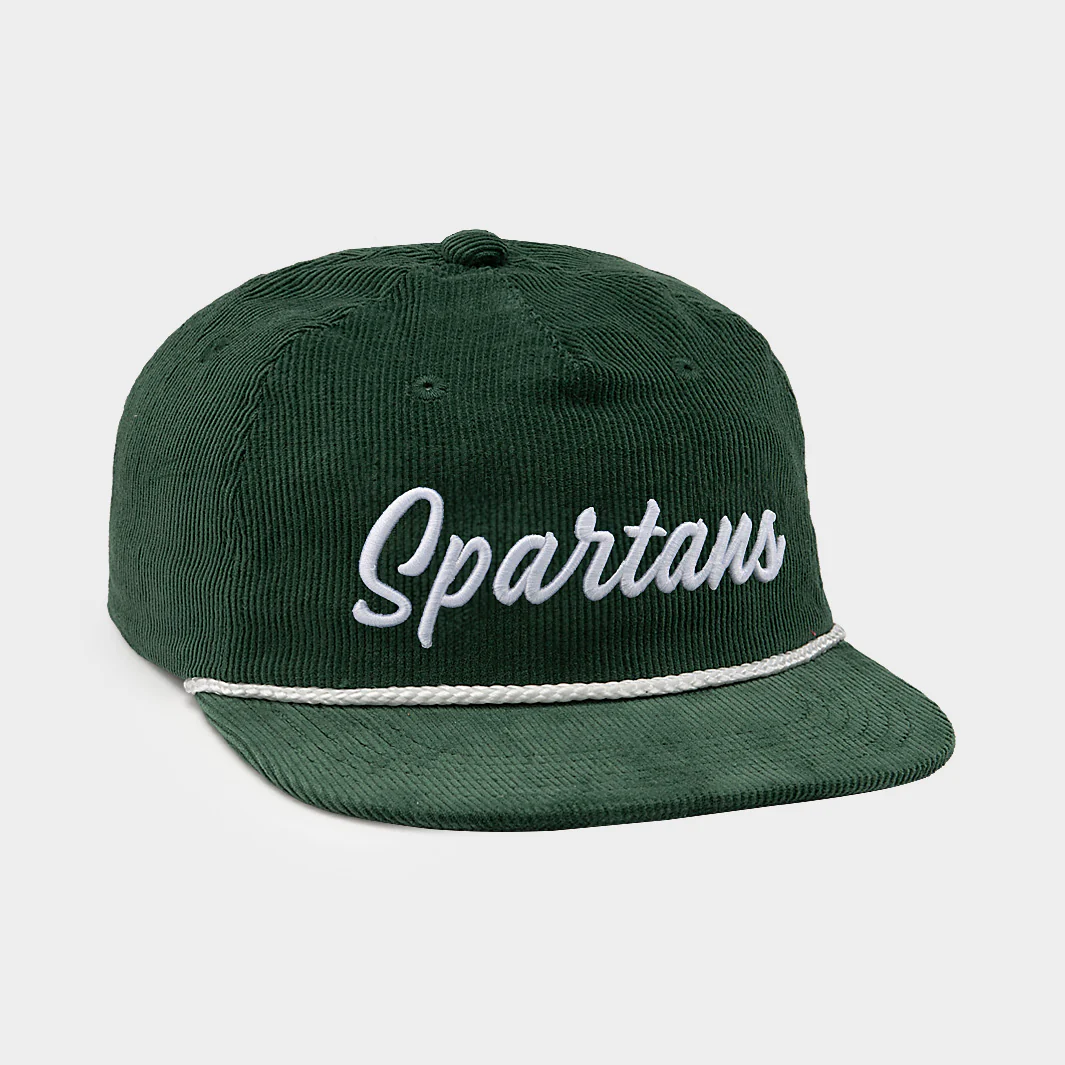 Michigan State Script "Spartans" Corduroy Hat - Image 2