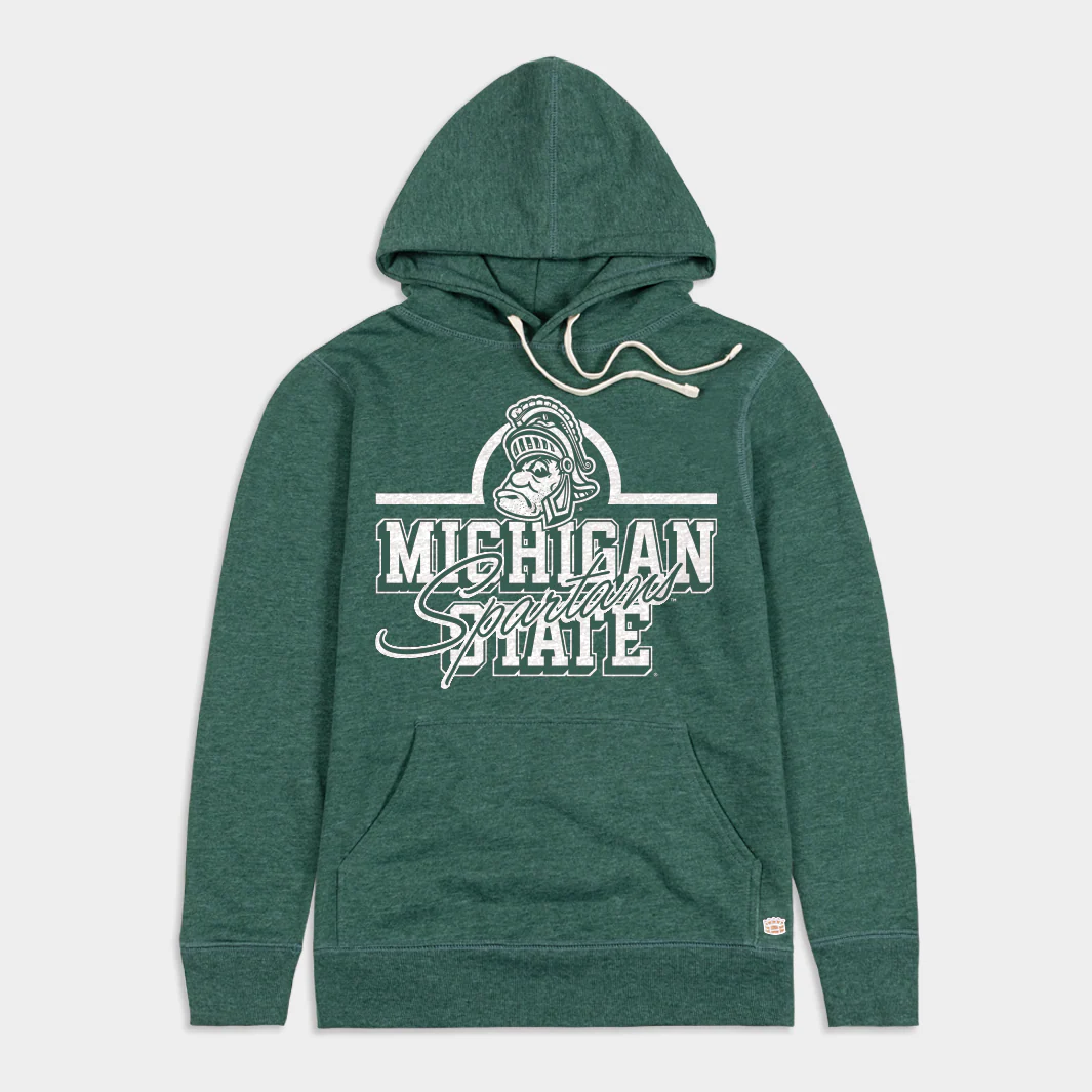 Michigan State Spartans Throwback Hoodie