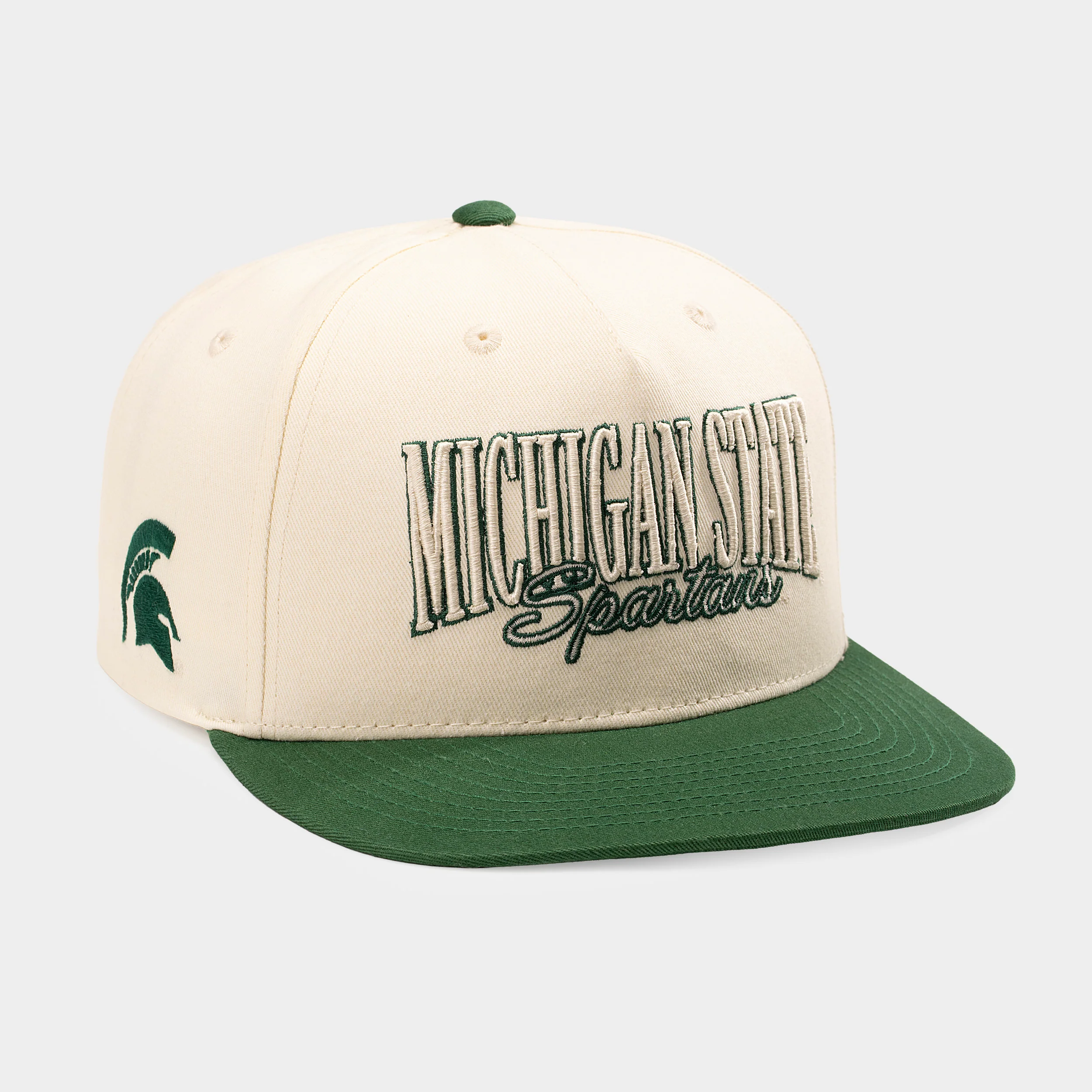 Michigan State Spartans Two-Tone Snapback Hat - Image 2