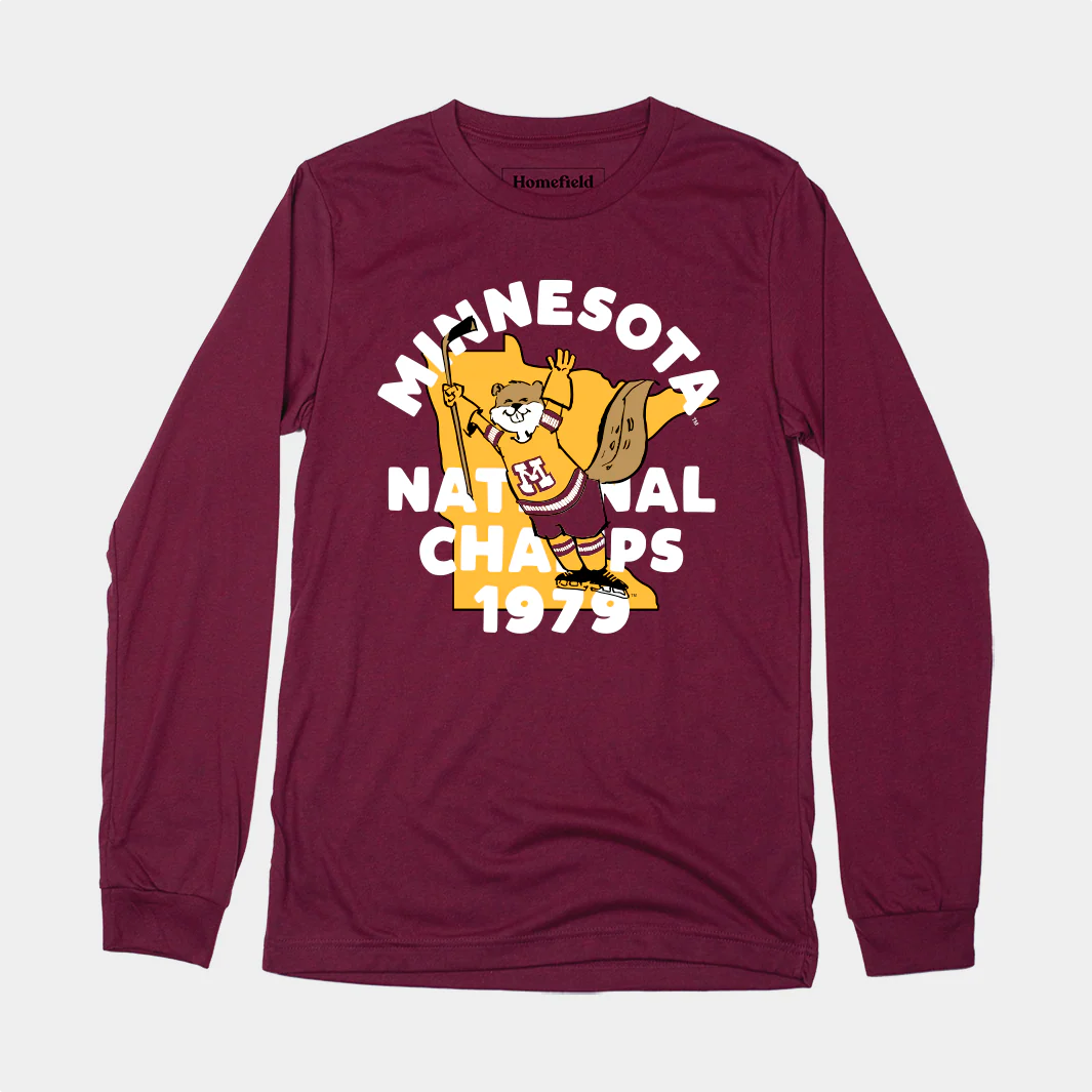 Minnesota 1979 Hockey Champs Long Sleeve