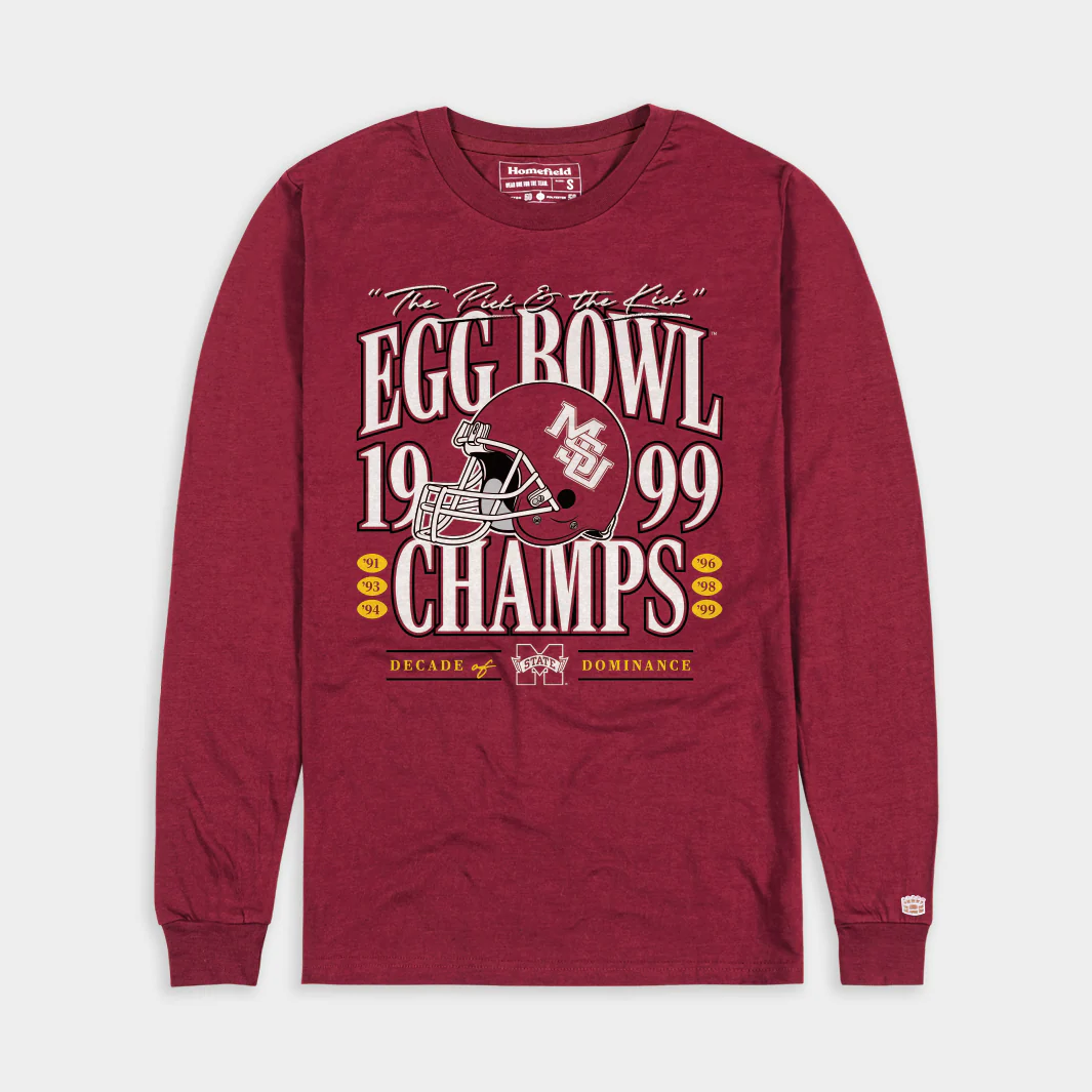 Mississippi State 1999 Egg Bowl Champs Long Sleeve