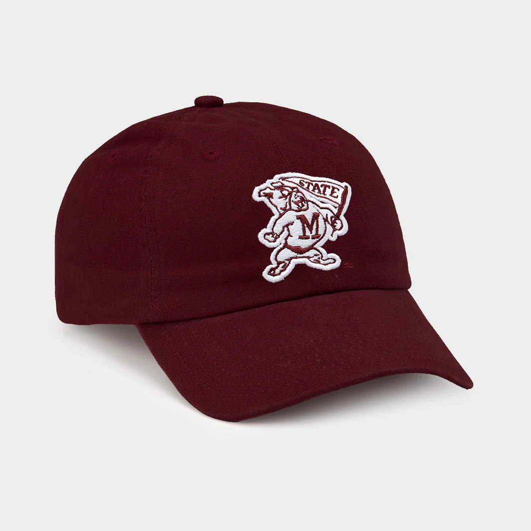 Mississippi State Bulldogs Retro Dad Hat - Image 2