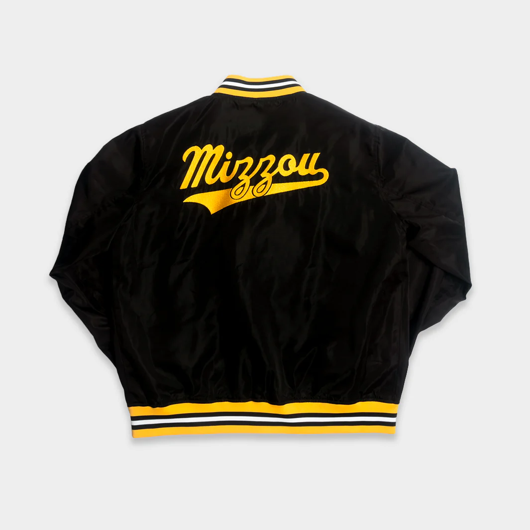 Missouri Tigers Vintage Mizzou Script Bomber Jacket - Image 2