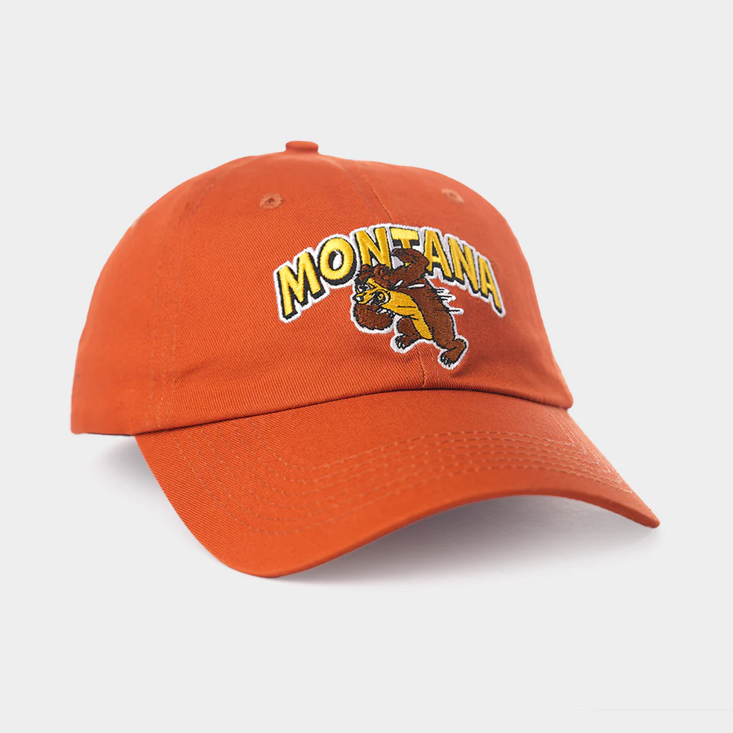 Montana Grizzlies Retro Slobbering Bear Dad Hat - Image 2