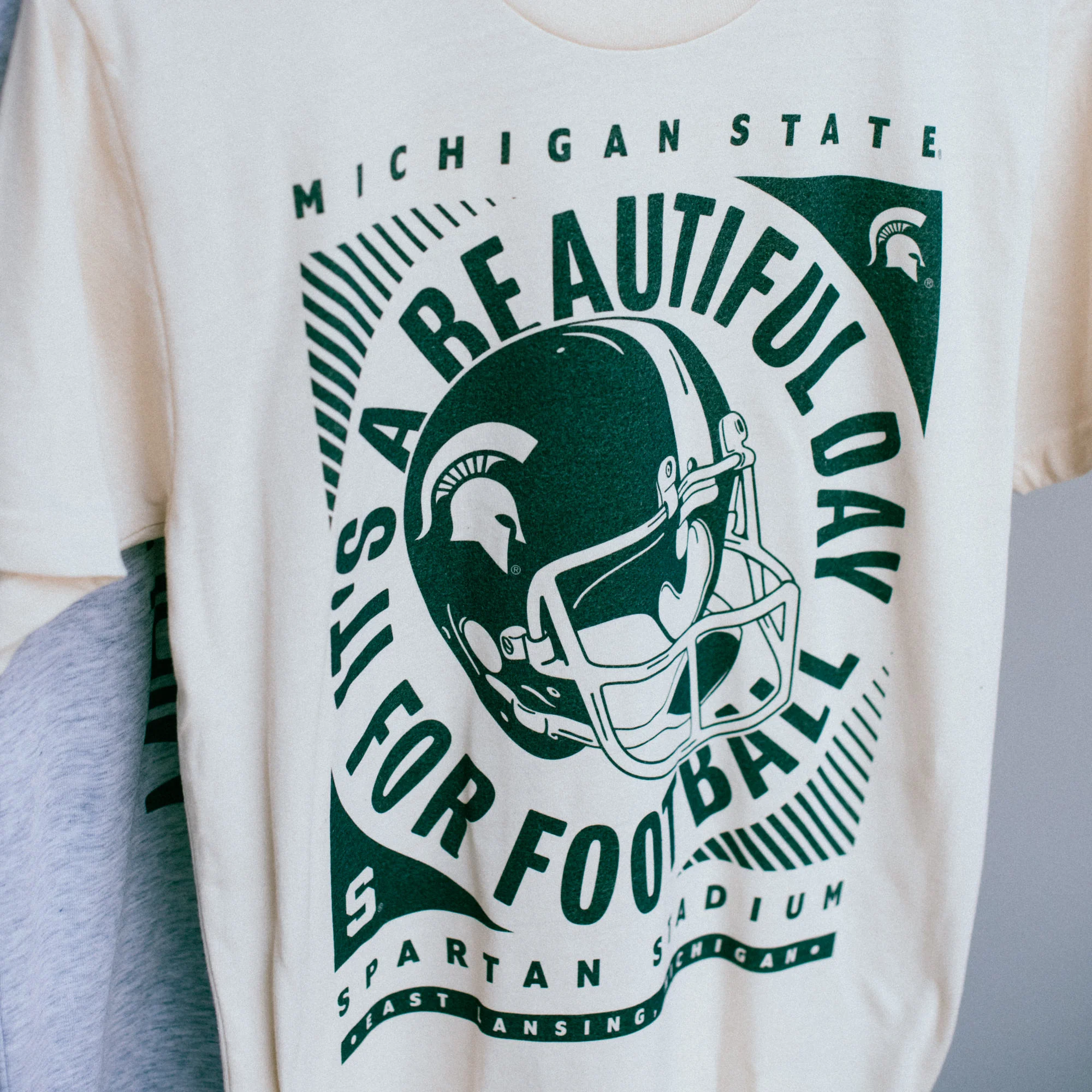 MSU "It's a Beautiful Day For Football" Tee - Image 2