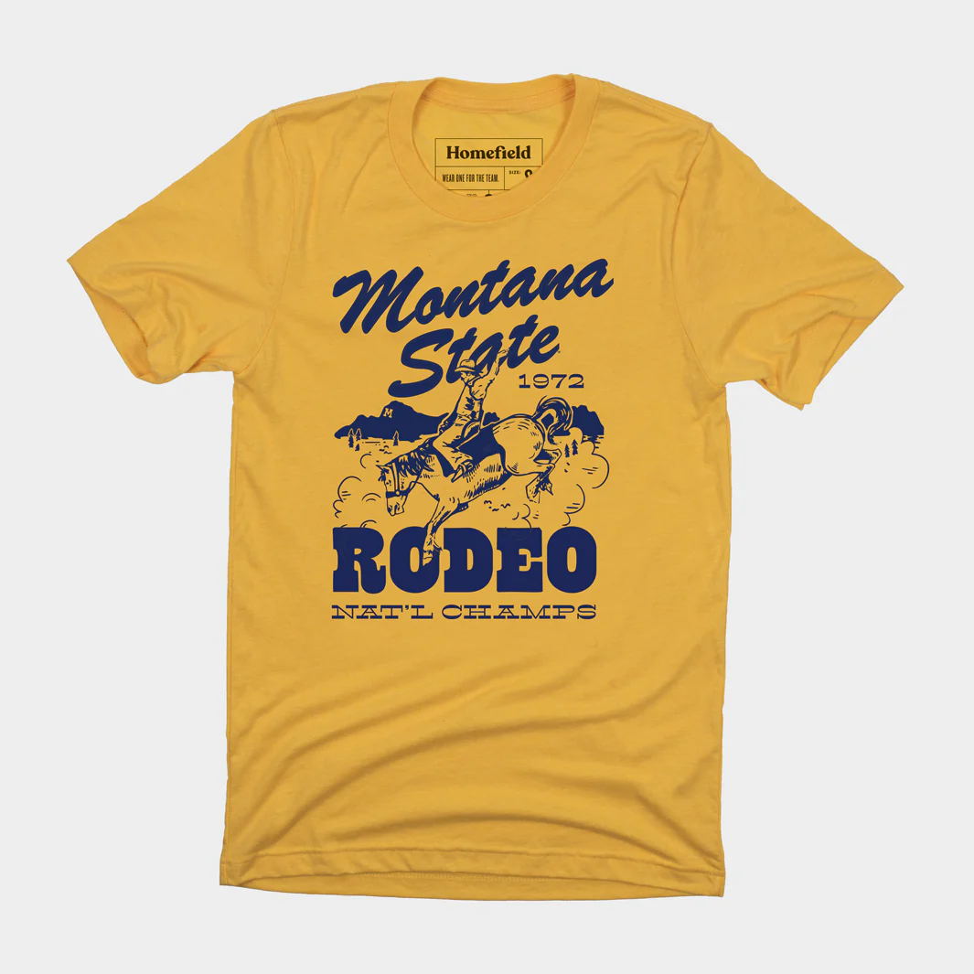Montana State 1972 Rodeo Champs Tee