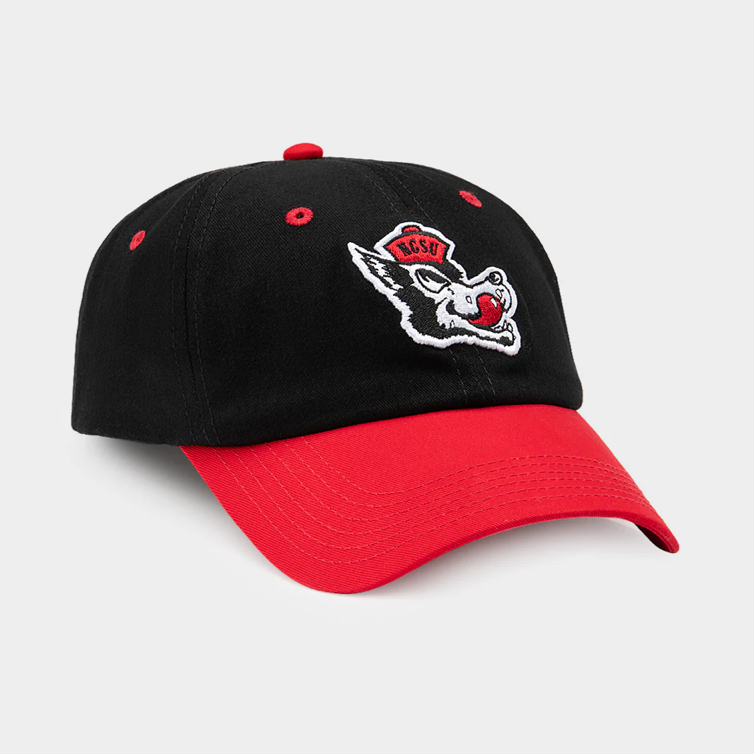 NC State 1967 Wolf Logo Dad Hat - Image 2