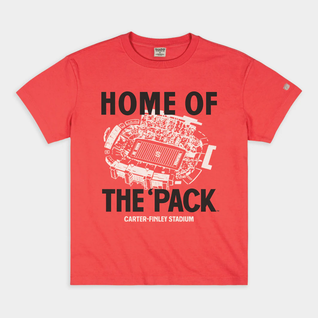NC State Home of the Pack Vintage Heavyweight Tee