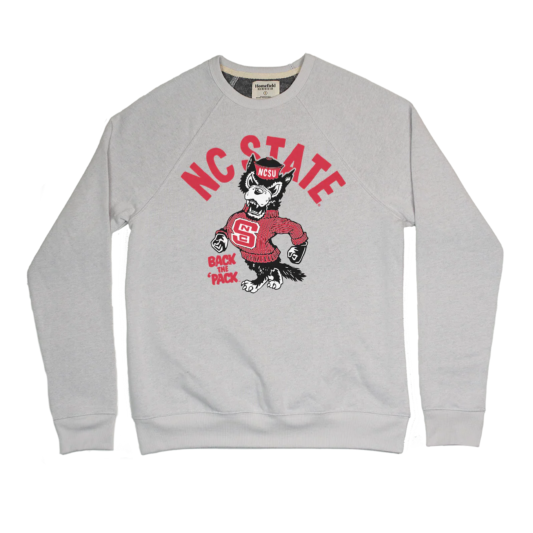 Vintage NC State Strutting Wolf Crew
