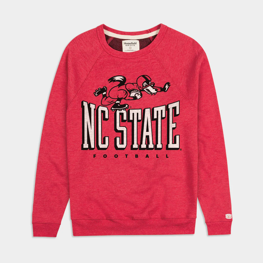 NC State Vintage Wolfpack Football Crewneck