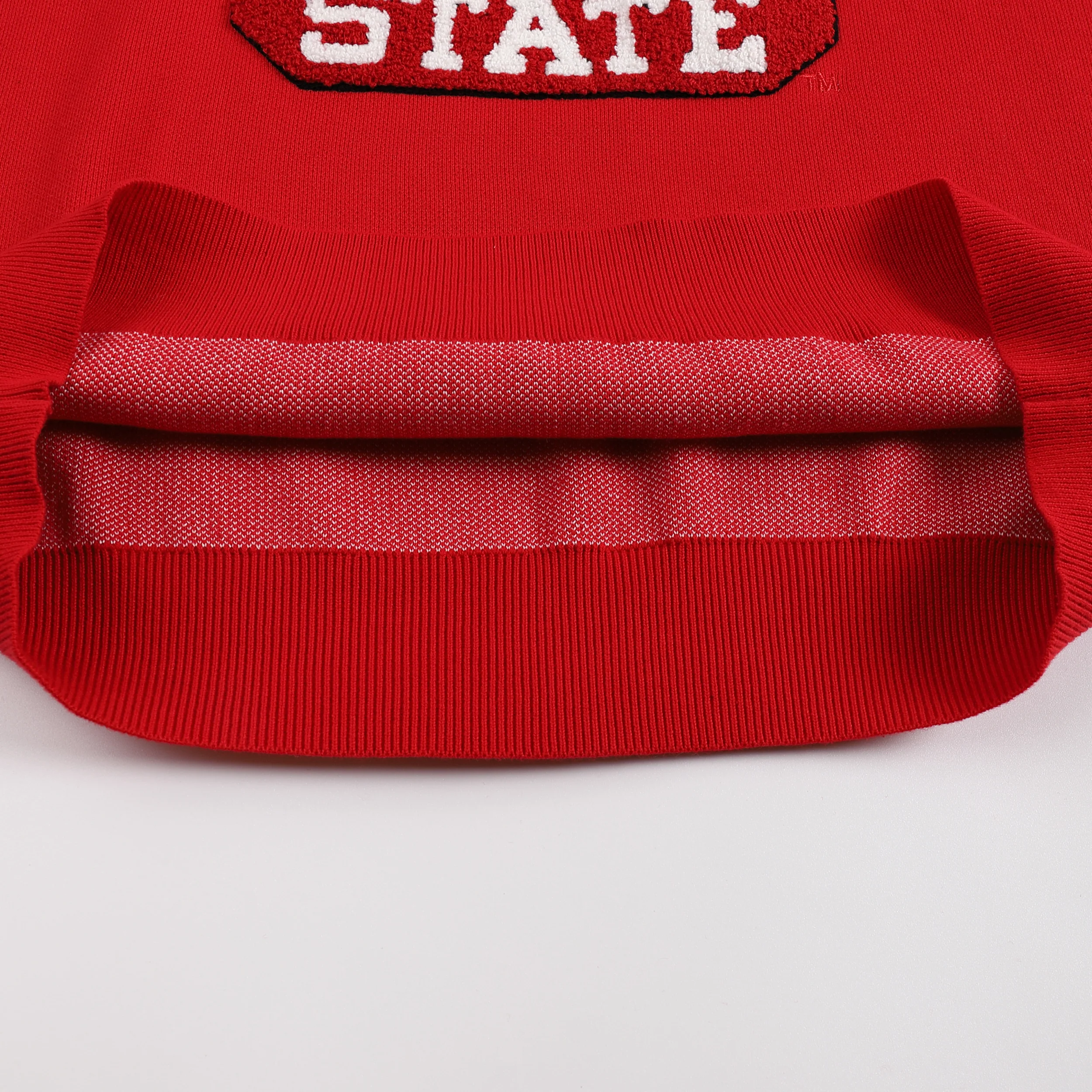 NC State Wolfpack Vintage Logo Knit Sweater - Image 4