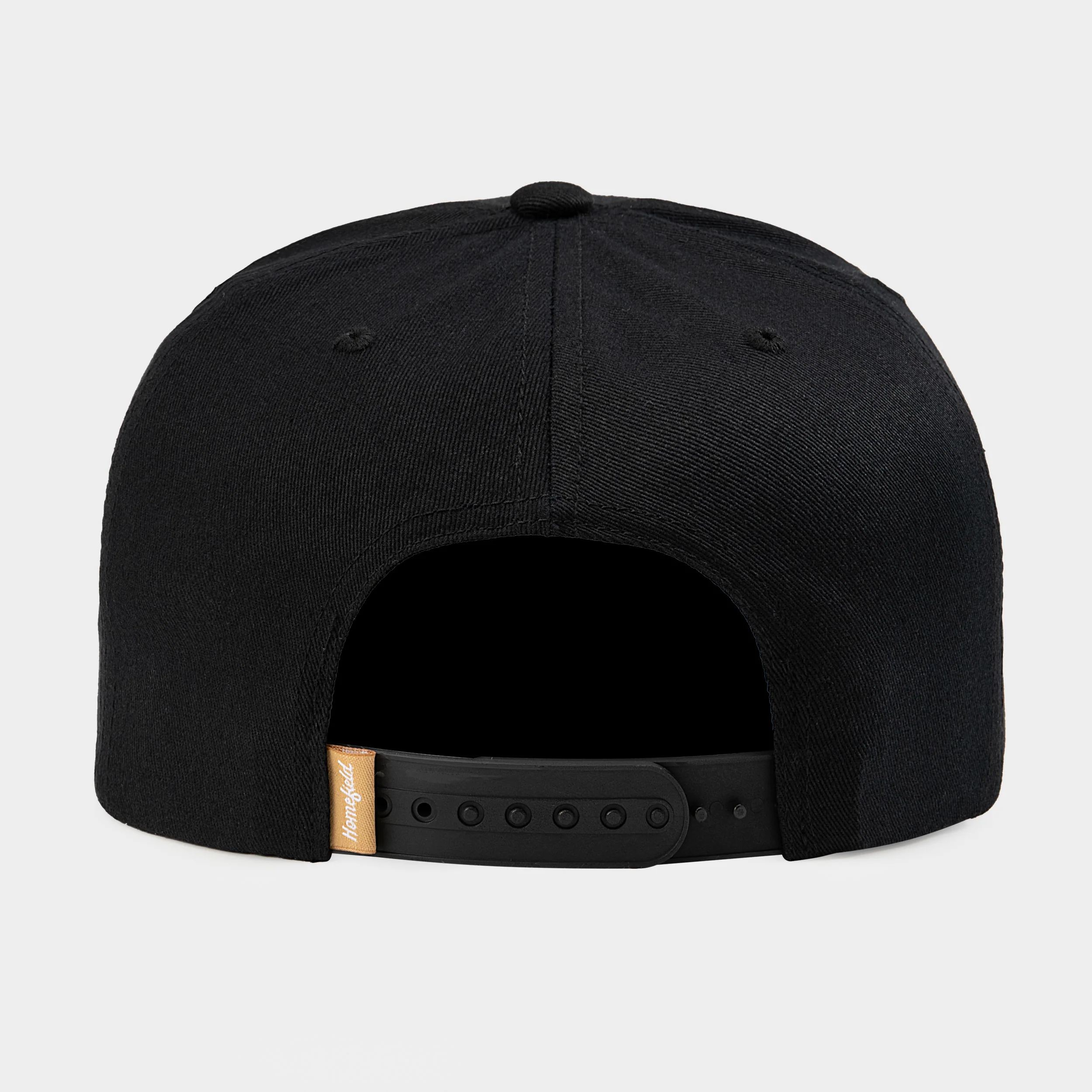 Nebraska Cornhuskers Logo Blackout Snapback Hat - Image 3