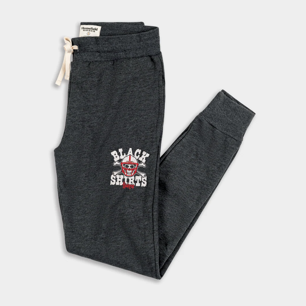 Nebraska Football Black Shirts Joggers