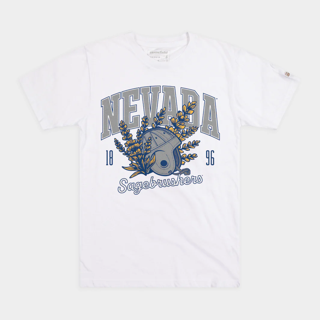 Nevada Football Est. 1896 Sagebrushers Retro Tee