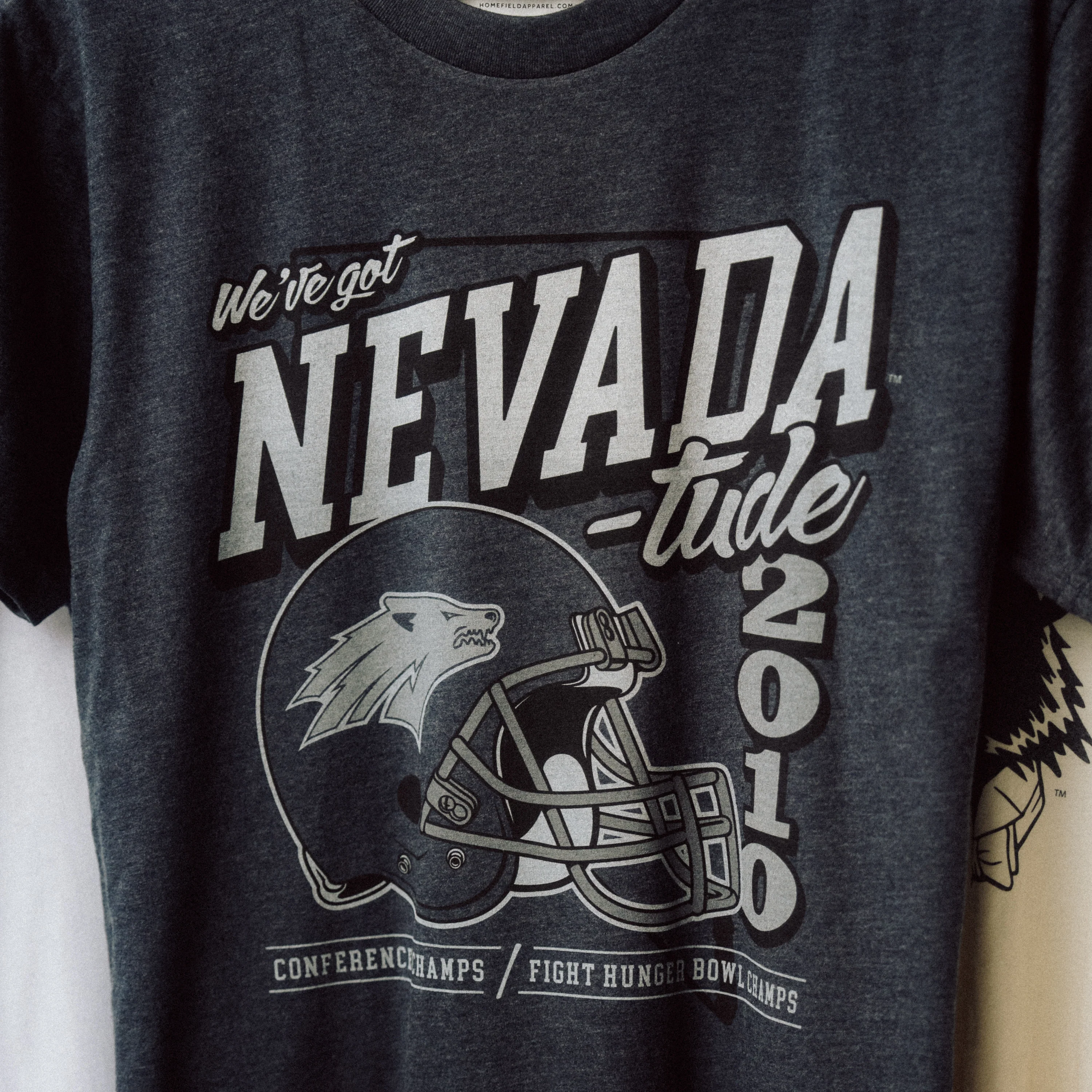 Nevada Wolf Pack Football "Nevada-Tude" 2010 Champs Tee - Image 2
