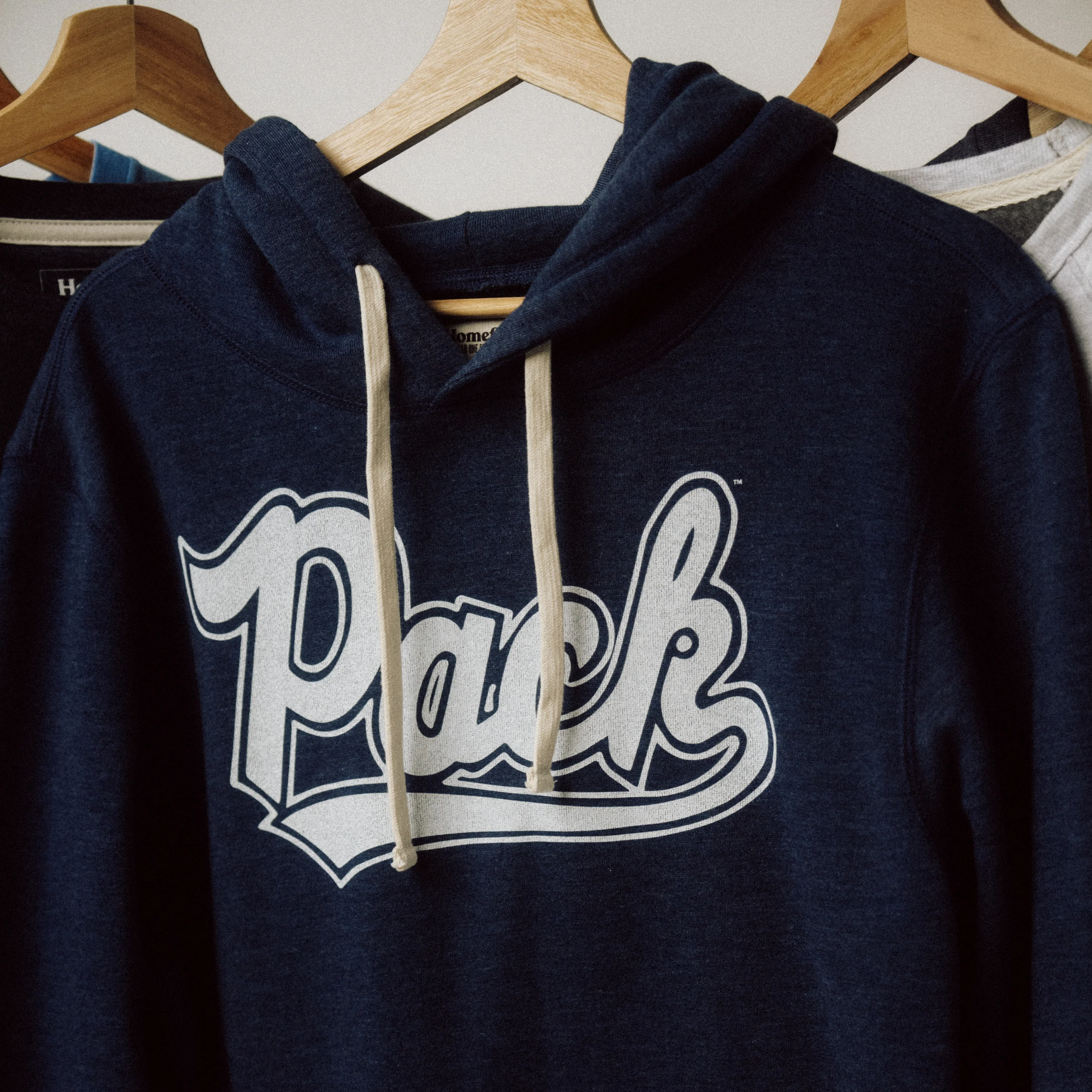 Nevada Wolf Pack Vintage Script Hoodie - Image 2