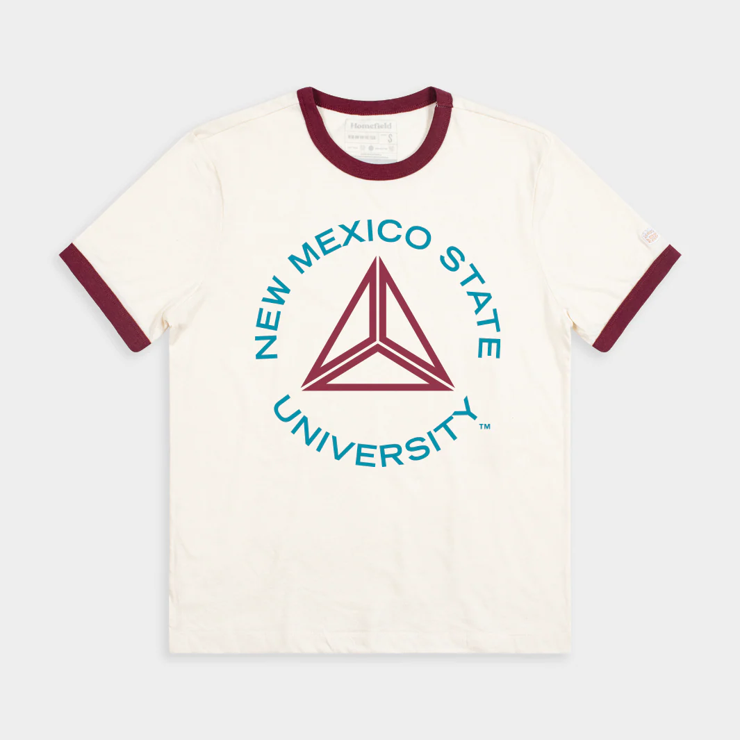 New Mexico State Retro University Ringer Tee