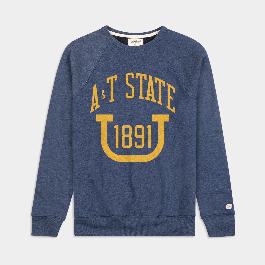 North Carolina A&T 1891 Vintage Logo Crewneck
