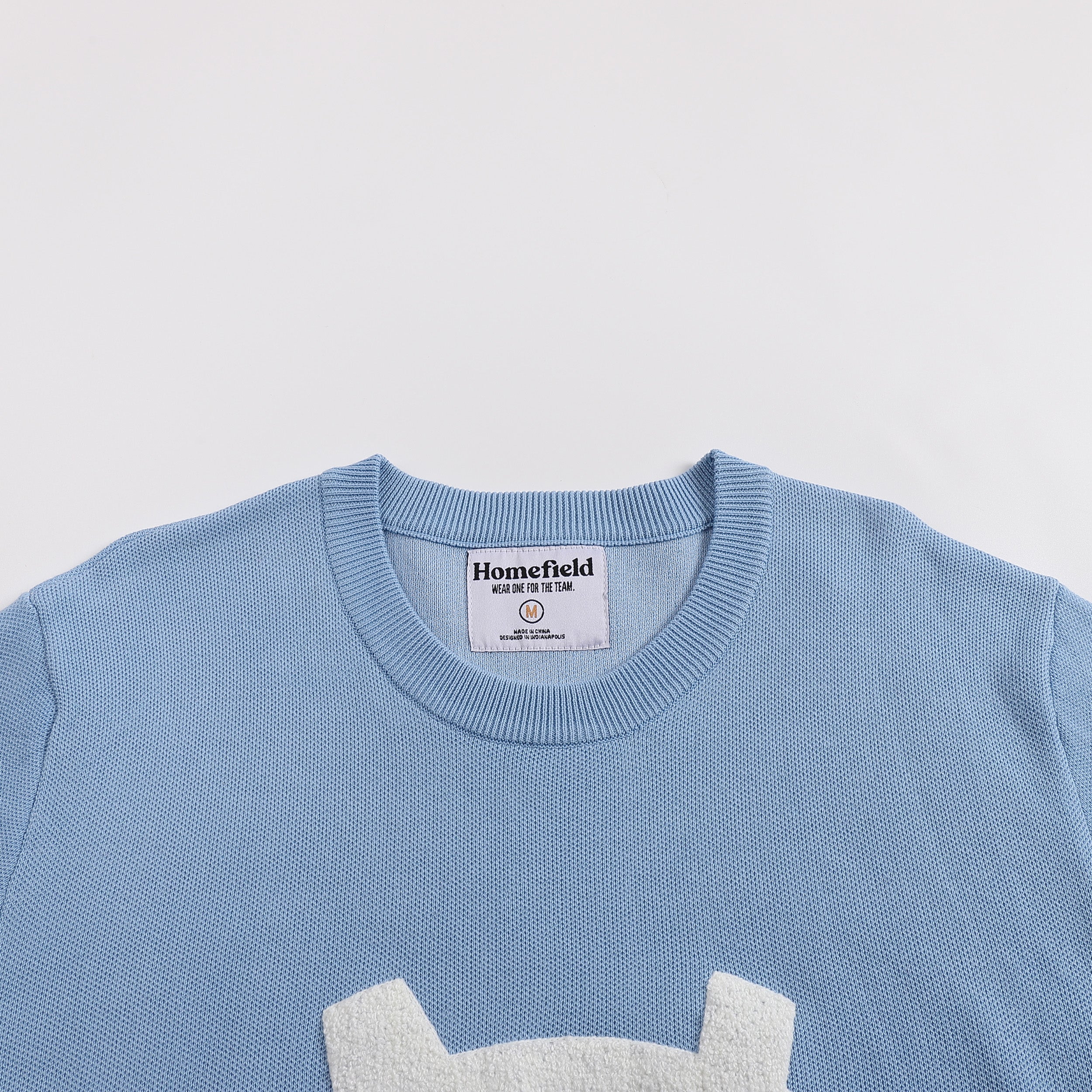 North Carolina Tar Heels Vintage Logo Knit Sweater - Image 6