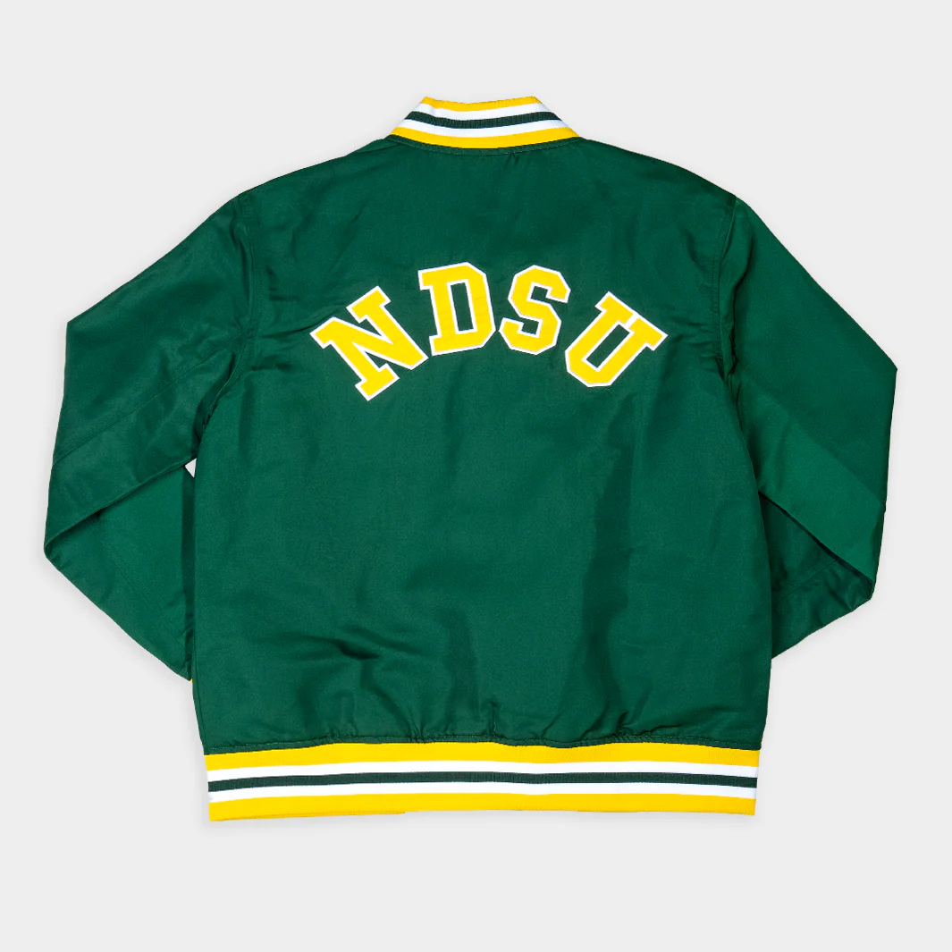 North Dakota State Bison Retro NDSU Bomber Jacket - Image 2