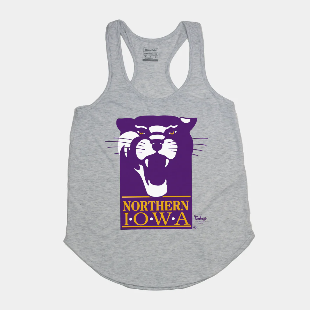 Northern Iowa 1980's Logo Tank Top
