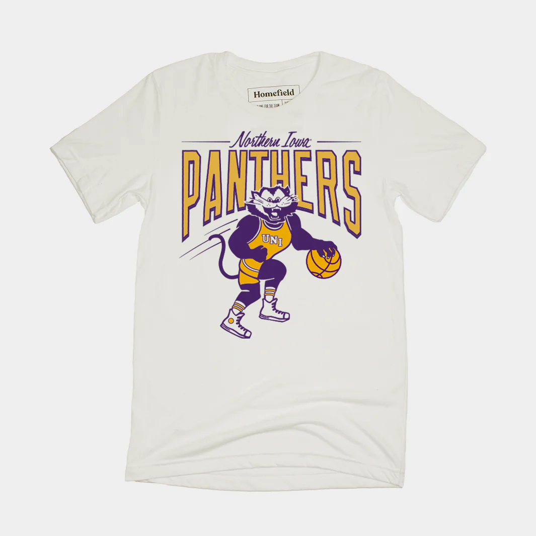 Northern Iowa Panthers Basketball Tee