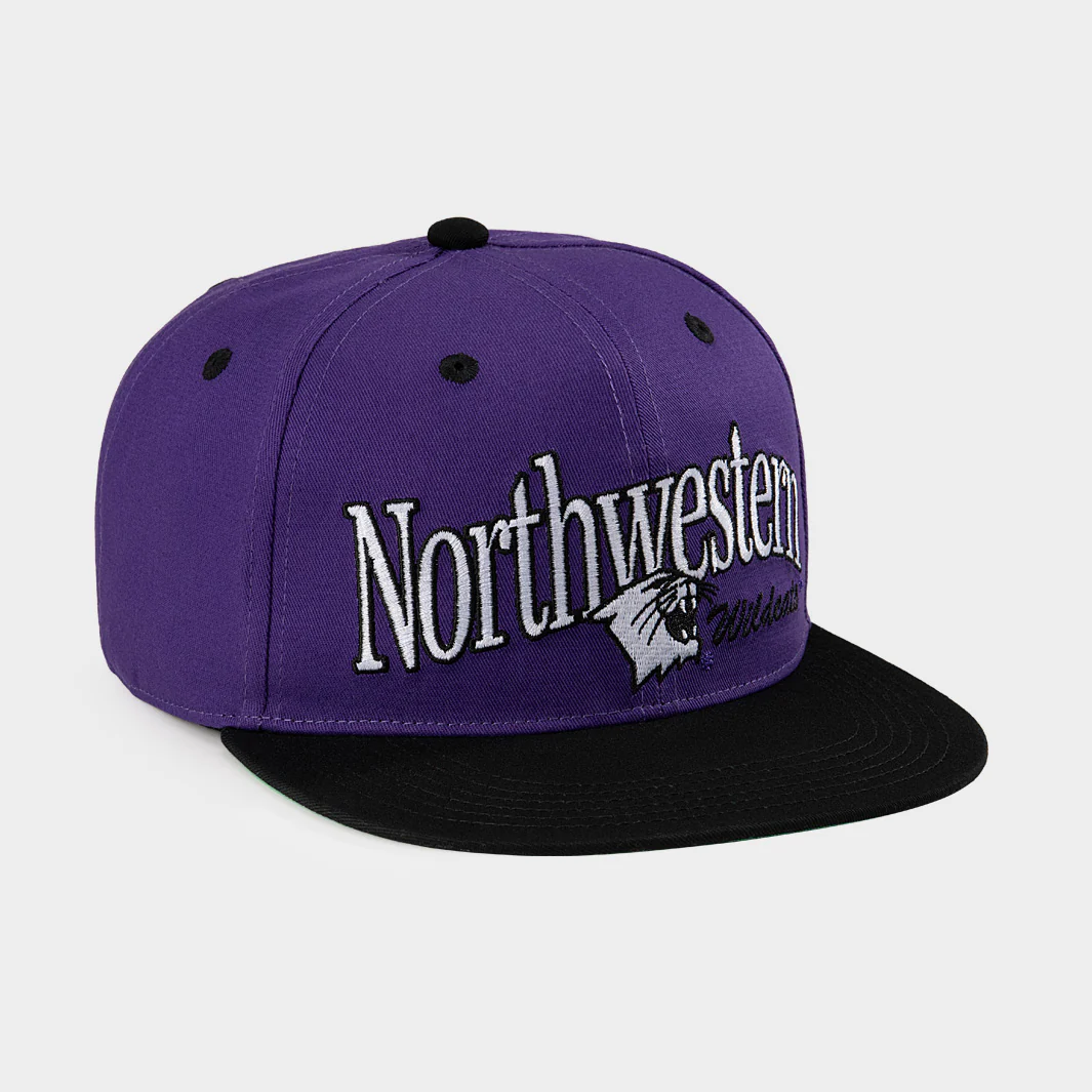 Northwestern Football 2025 Kickoff Snapback Hat - Image 2