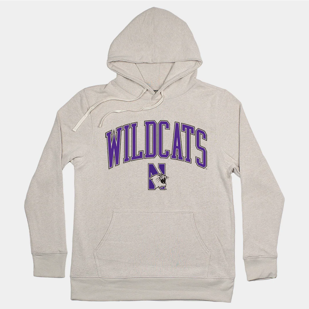 Northwestern Wildcats Classic Logo Hoodie