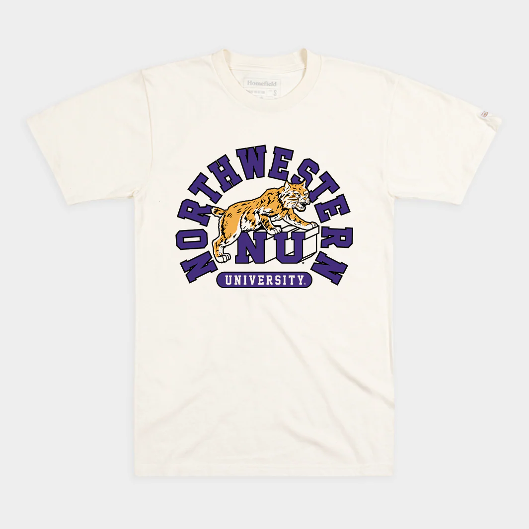 Northwestern Wildcats Classic Logo Tee
