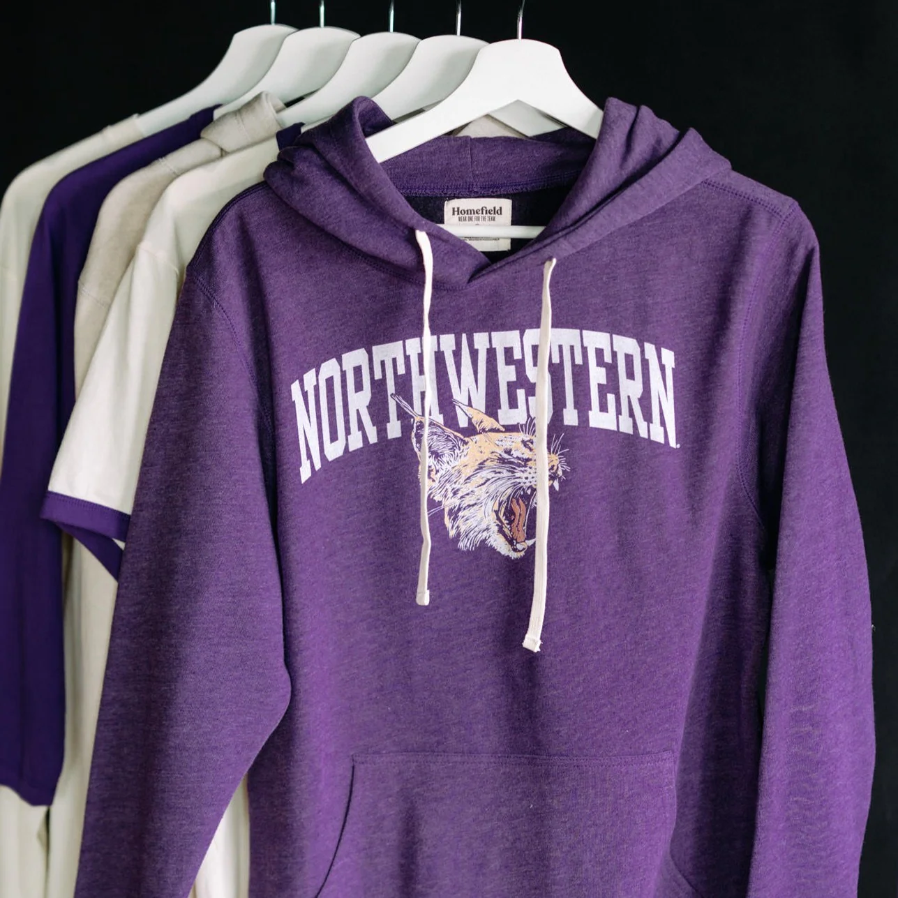 Northwestern Wildcats Roaring Hoodie - Image 2
