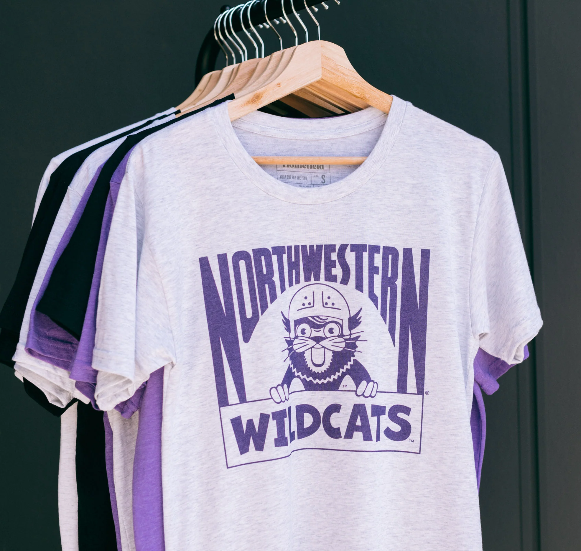 Northwestern Wildcats Vintage Football Mascot Tee - Image 2