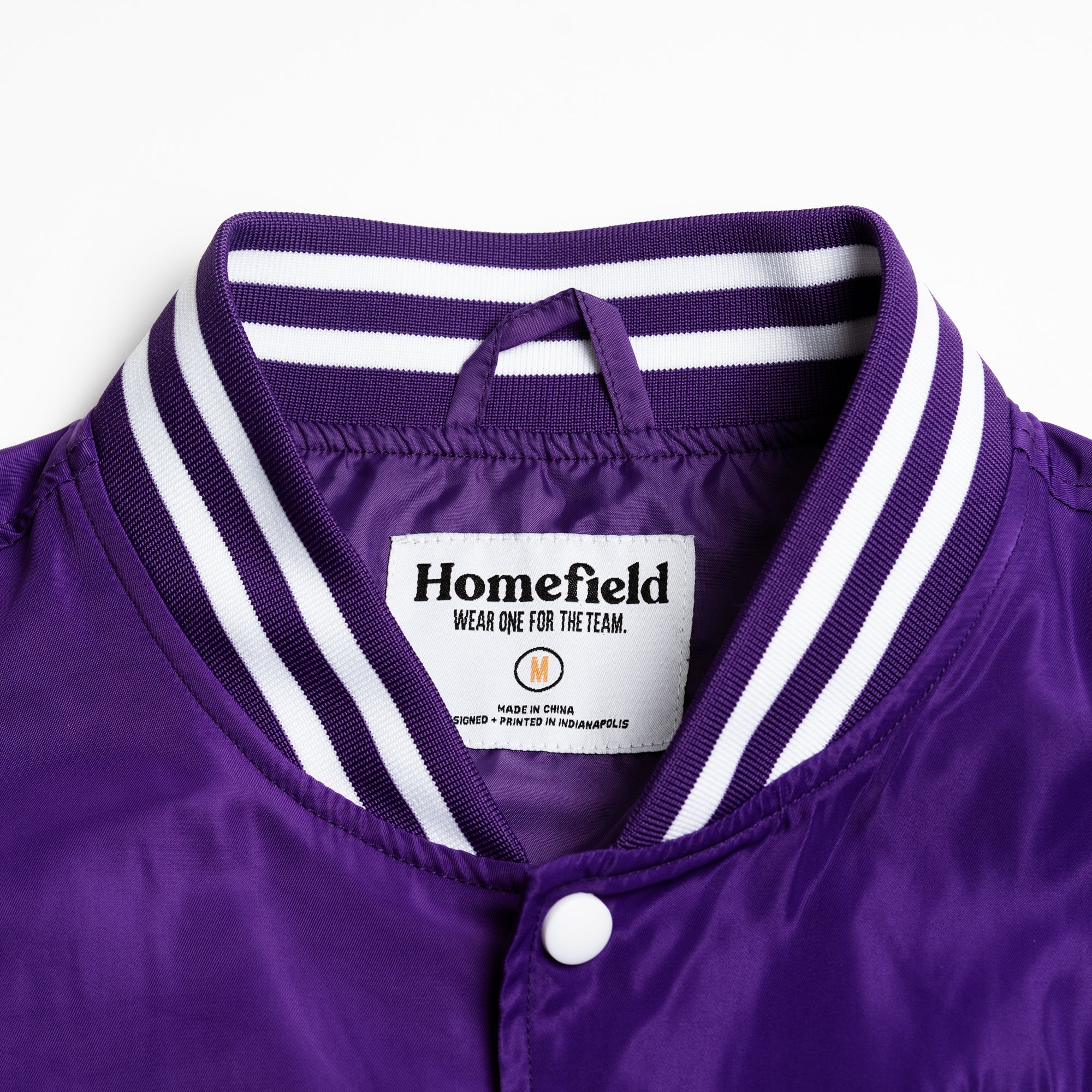Northwestern Wildcats Vintage Script Bomber Jacket - Image 4