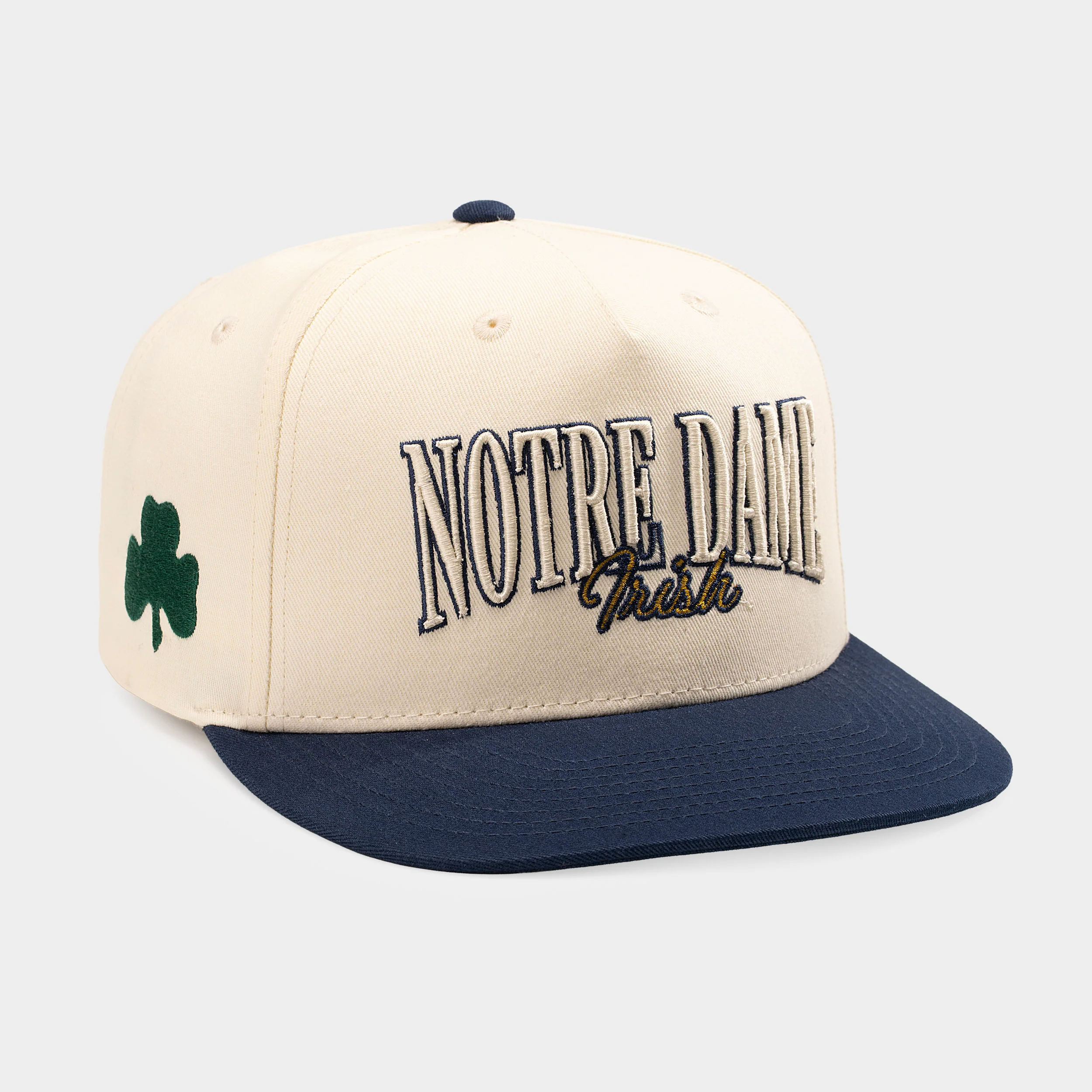 Notre Dame Fighting Irish Two-Tone Snapback Hat - Image 2