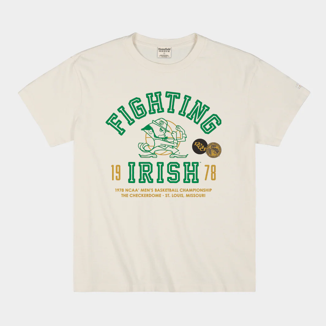 Notre Dame Men's Basketball 1978 NCAA Final Four Heavyweight Tee