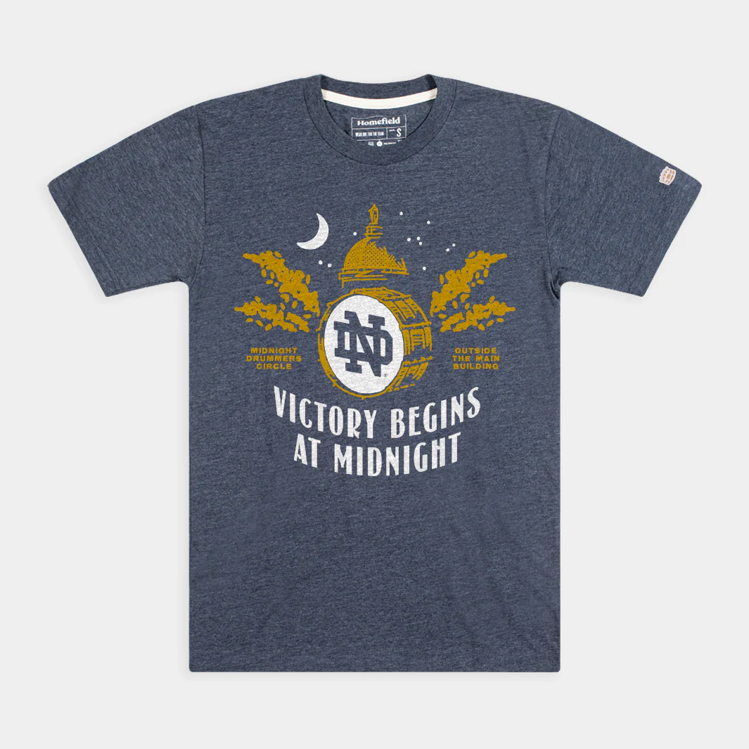 Notre Dame Midnight Drummer's Circle Tee