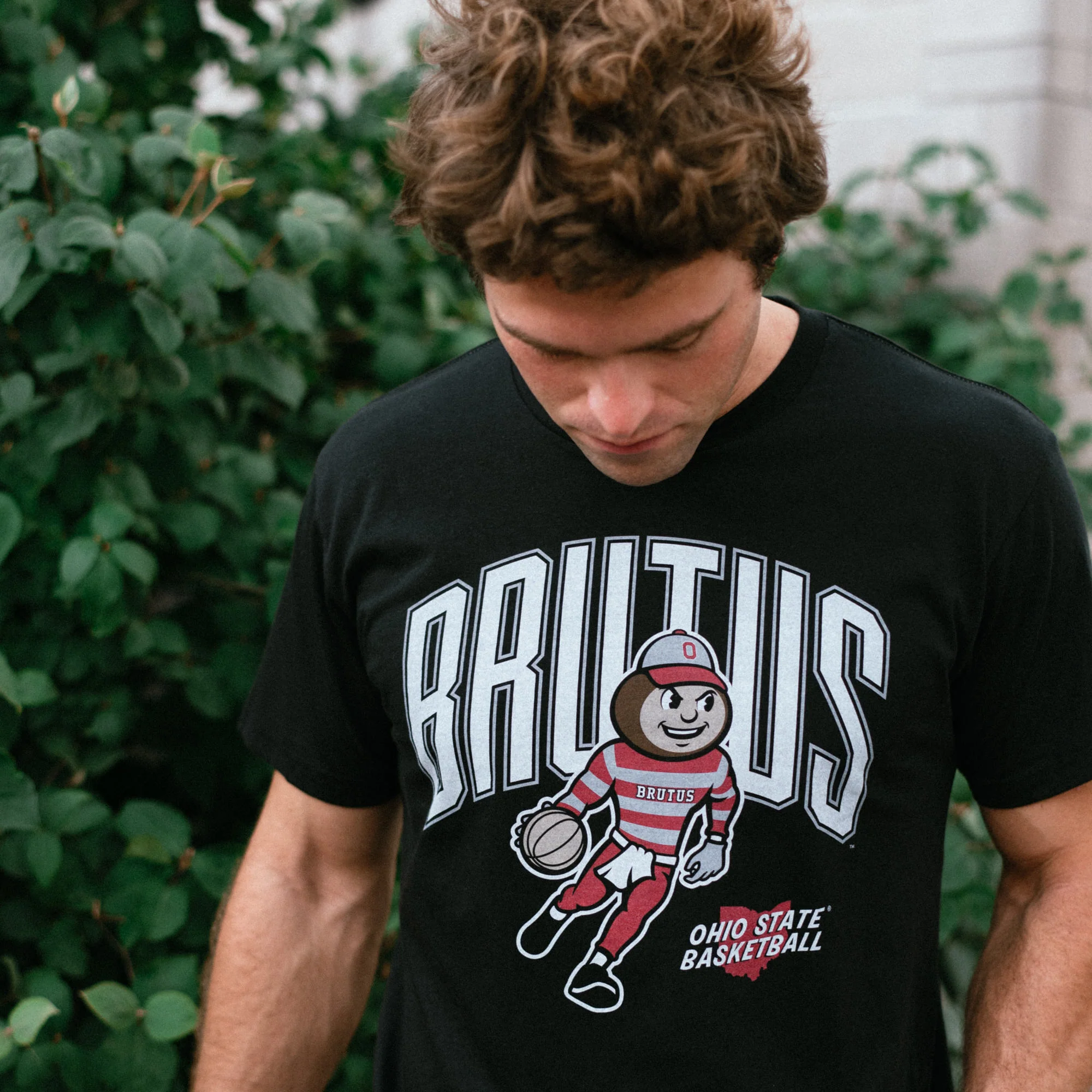Ohio State Buckeyes Basketball Brutus Tee - Image 2