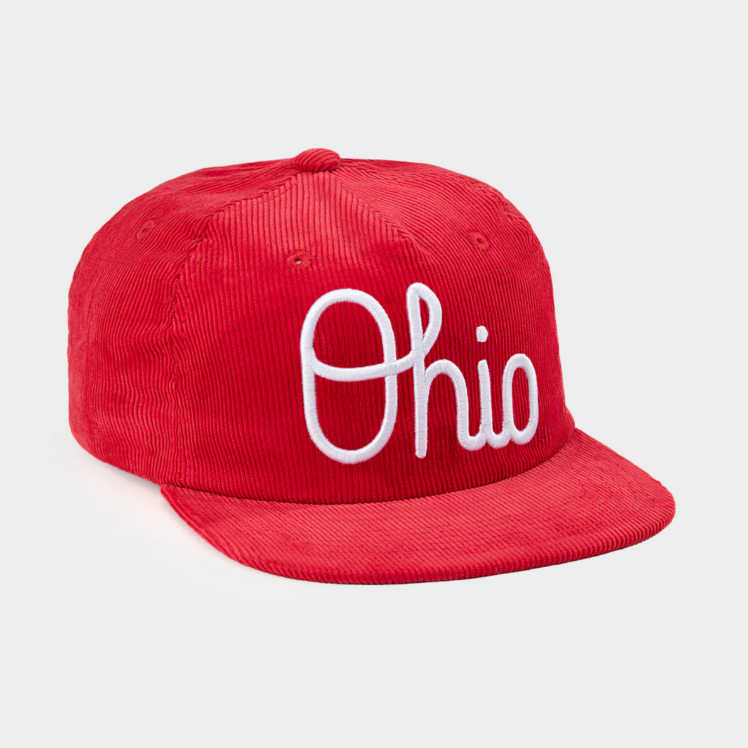 Ohio State Buckeyes Script Ohio Corduroy Hat - Image 2