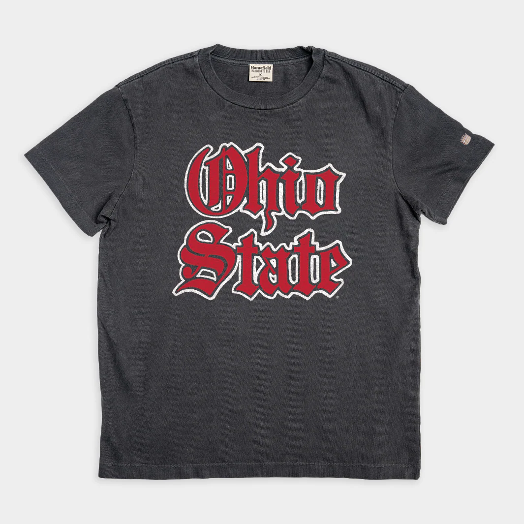 Ohio State Gothic Vintage Heavyweight Tee