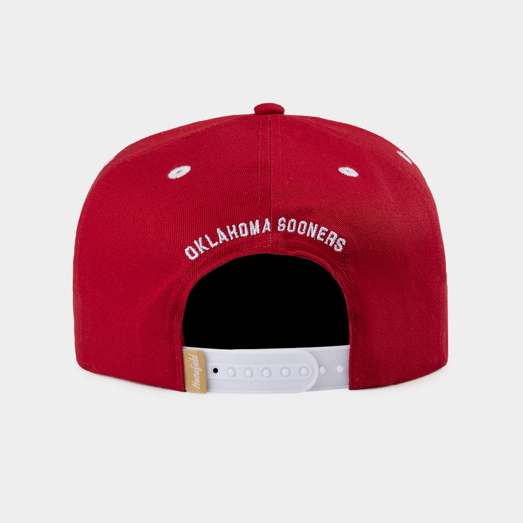 Oklahoma Men's Basketball 1988 Final Four Snapback Hat - Image 3