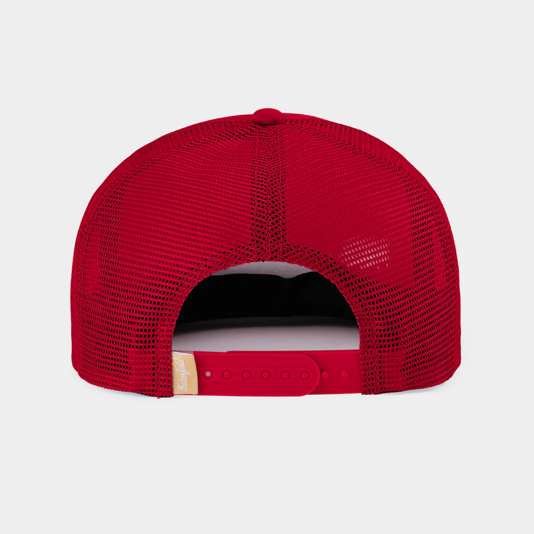 Oklahoma "Sooner Magic" Puff Ink Trucker Hat - Image 3