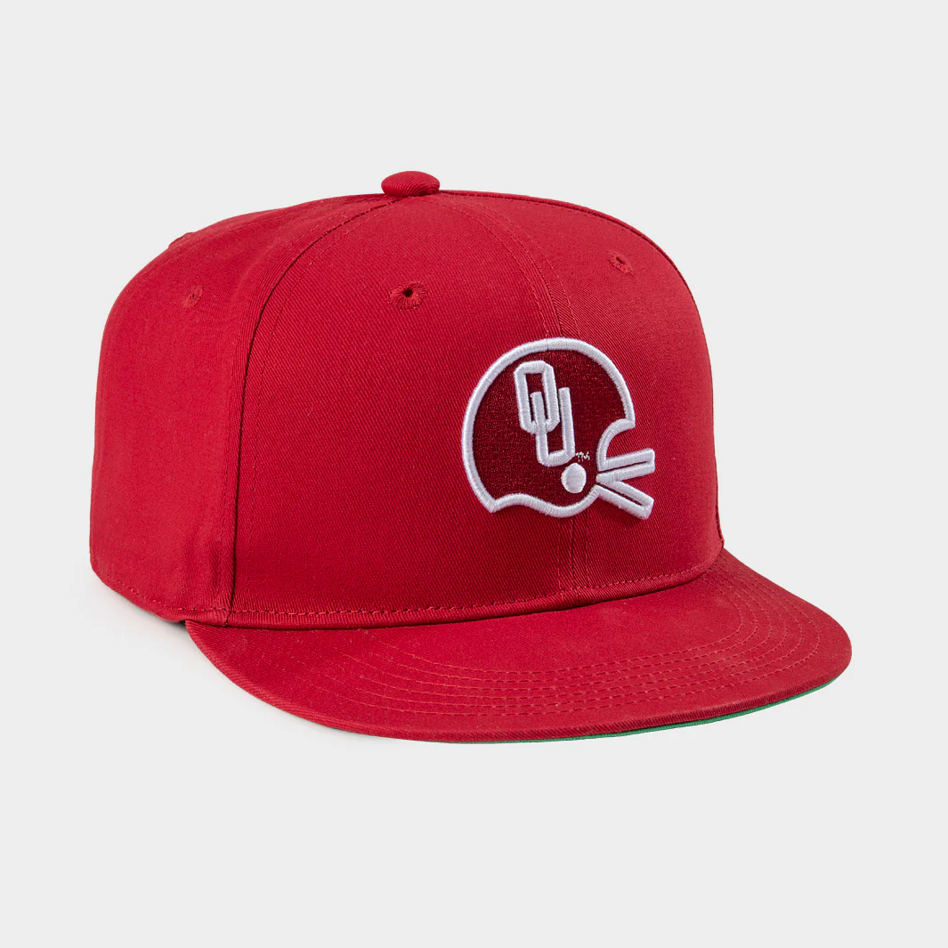 Oklahoma Sooners Football 1975 Snapback Hat - Image 2