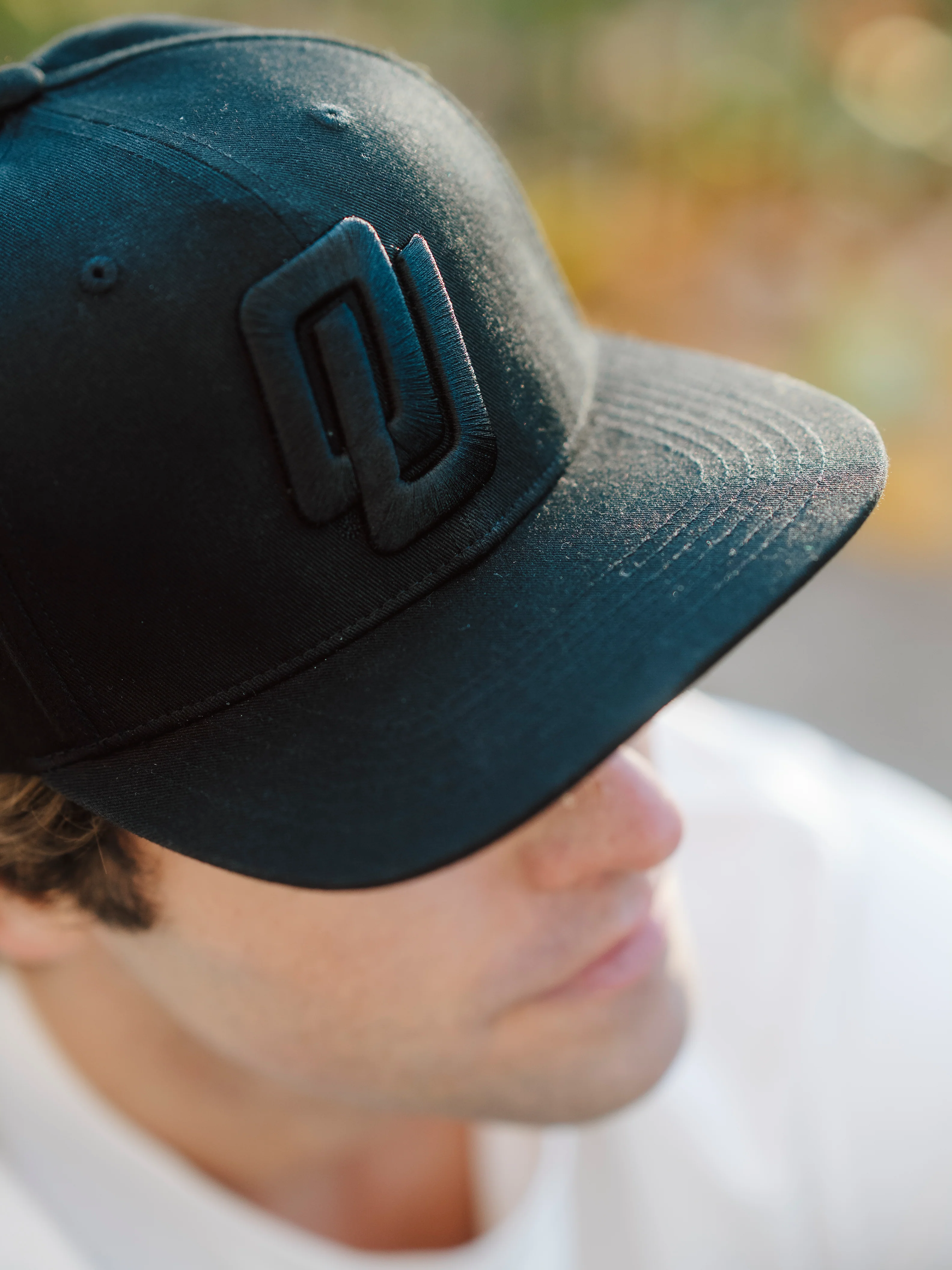 Oklahoma Sooners Logo Blackout Snapback Hat - Image 4